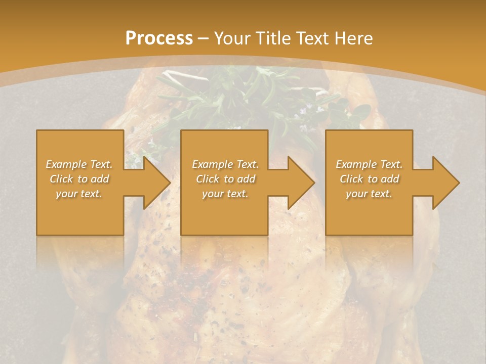 Juicy Grilled Golden PowerPoint Template