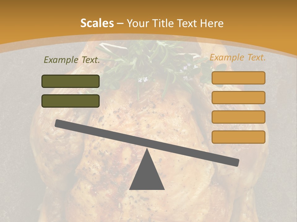 Juicy Grilled Golden PowerPoint Template