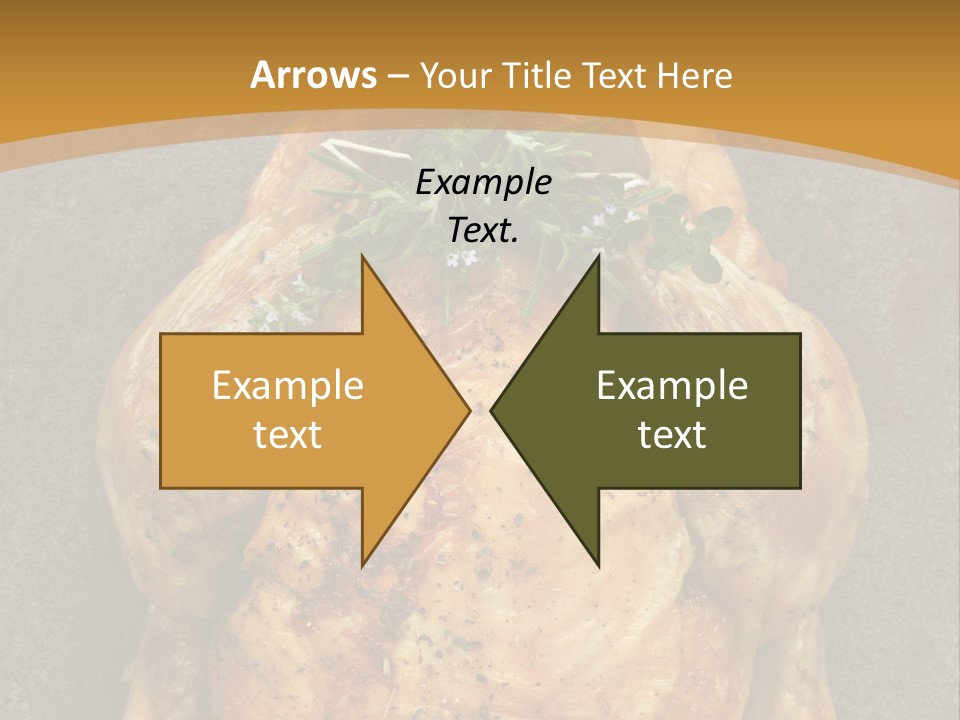 Juicy Grilled Golden PowerPoint Template