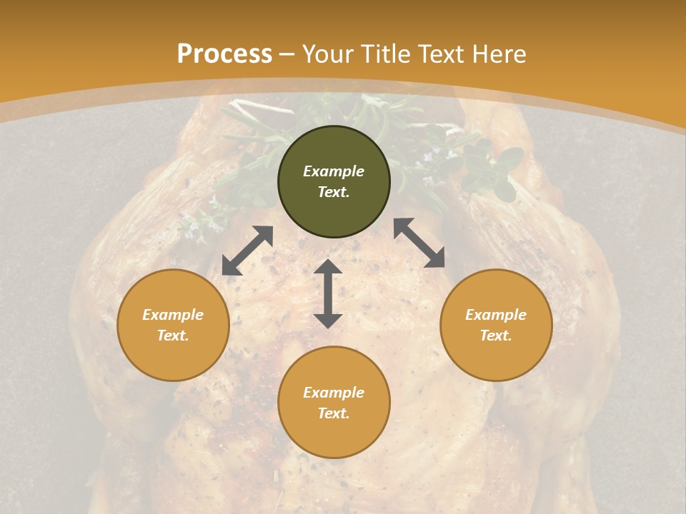 Juicy Grilled Golden PowerPoint Template