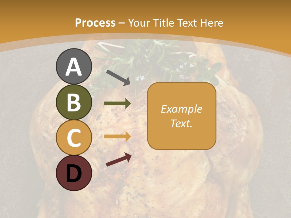 Juicy Grilled Golden PowerPoint Template