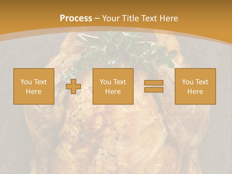 Juicy Grilled Golden PowerPoint Template