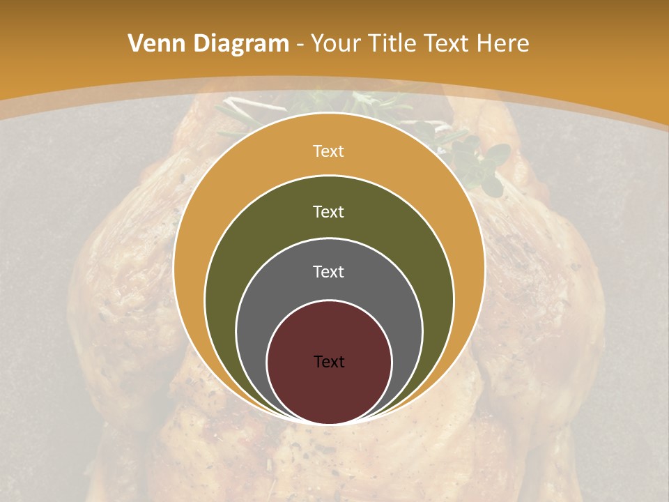 Juicy Grilled Golden PowerPoint Template