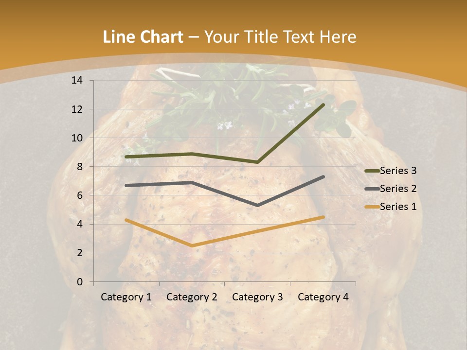 Juicy Grilled Golden PowerPoint Template