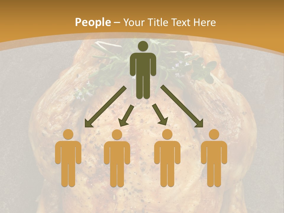 Juicy Grilled Golden PowerPoint Template