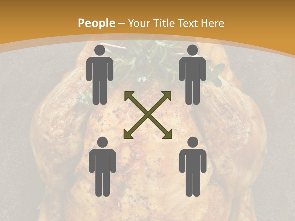 Juicy Grilled Golden PowerPoint Template