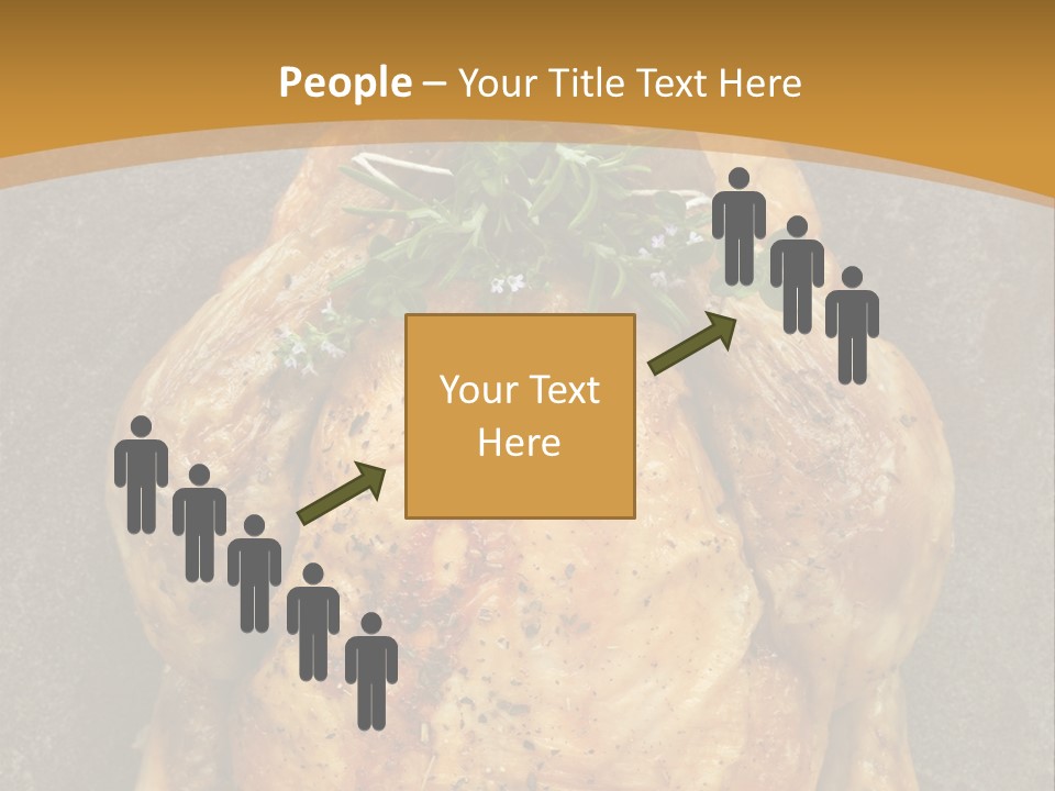 Juicy Grilled Golden PowerPoint Template