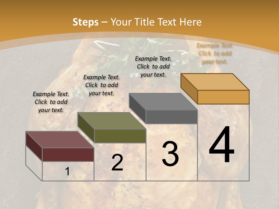 Juicy Grilled Golden PowerPoint Template