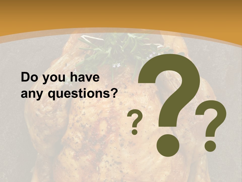 Juicy Grilled Golden PowerPoint Template