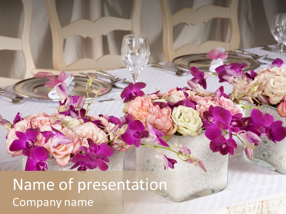 Cater Place Banquet PowerPoint Template