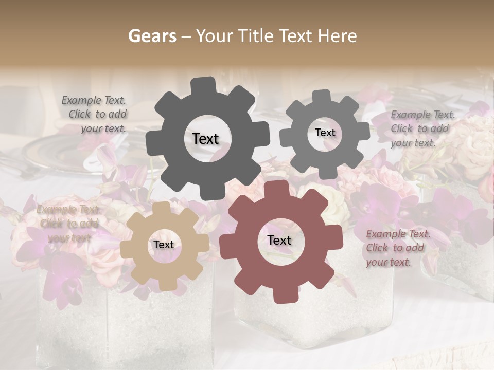 Cater Place Banquet PowerPoint Template