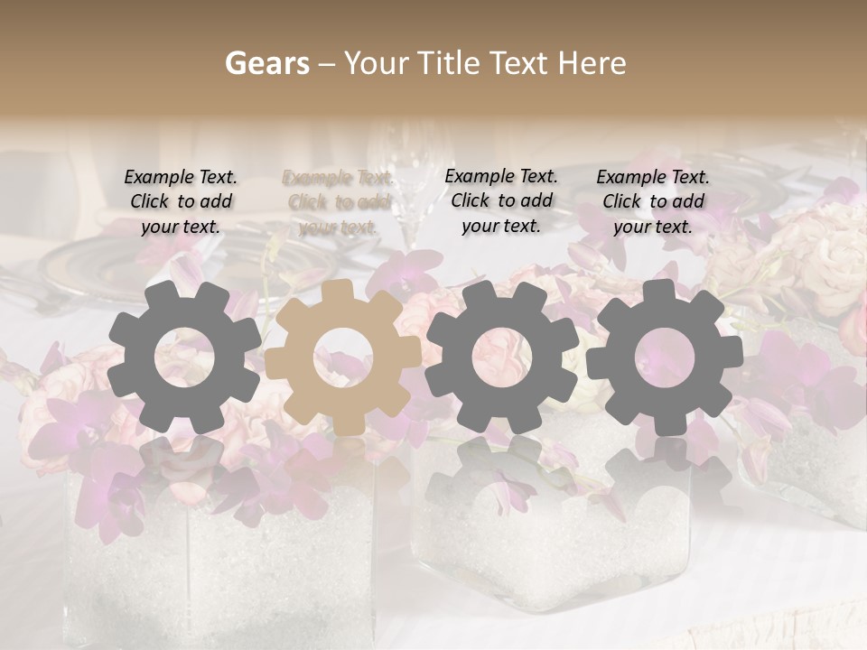 Cater Place Banquet PowerPoint Template