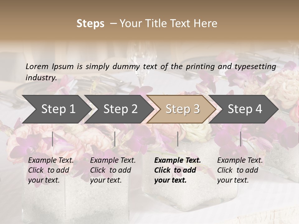 Cater Place Banquet PowerPoint Template