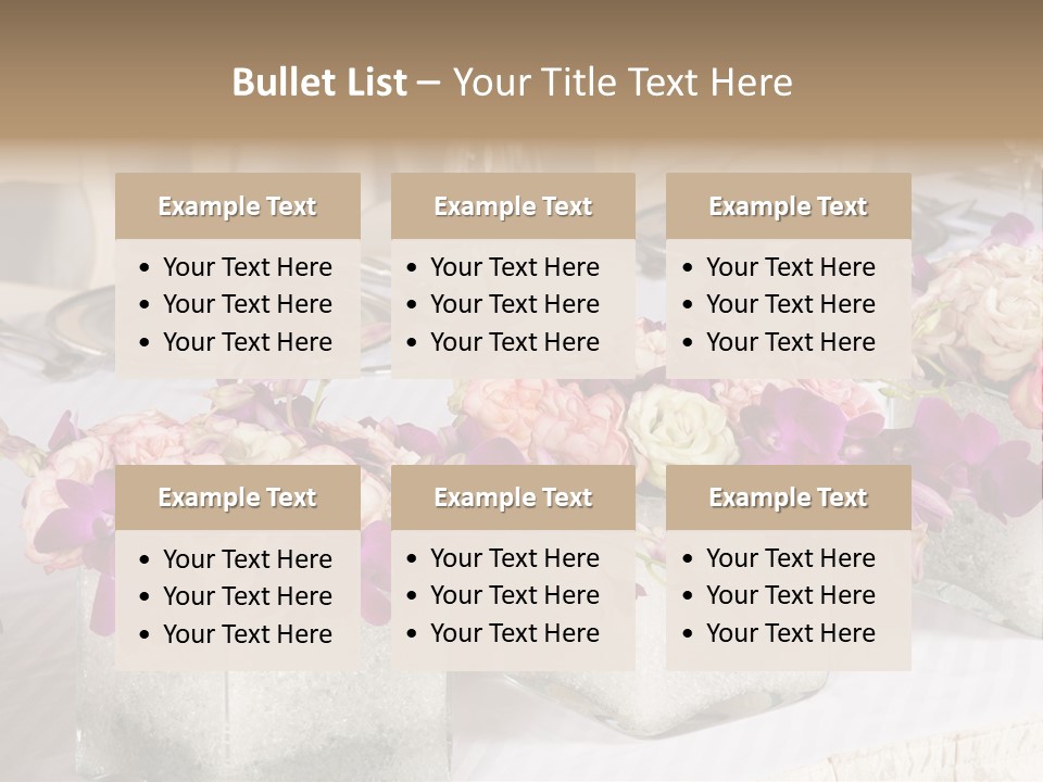 Cater Place Banquet PowerPoint Template