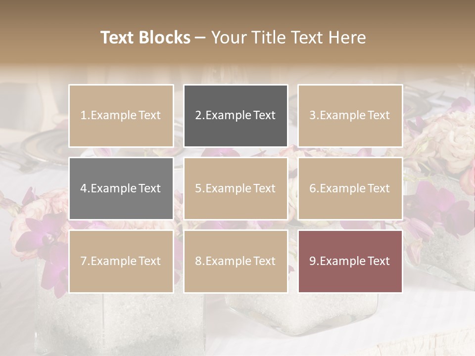 Cater Place Banquet PowerPoint Template