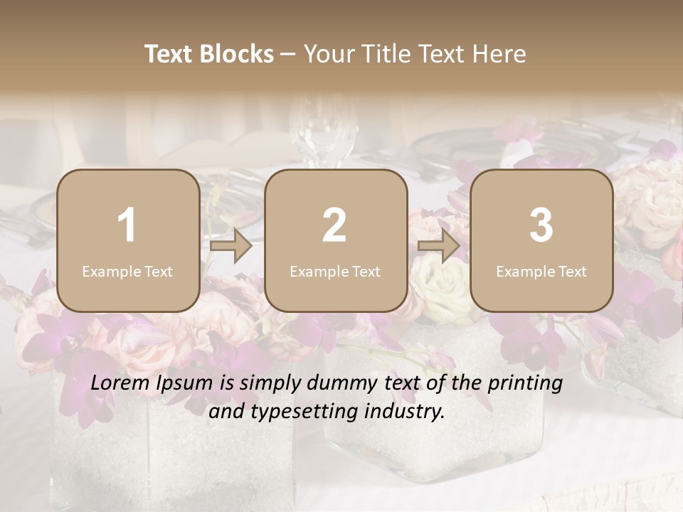 Cater Place Banquet PowerPoint Template