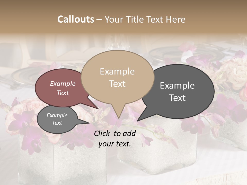Cater Place Banquet PowerPoint Template