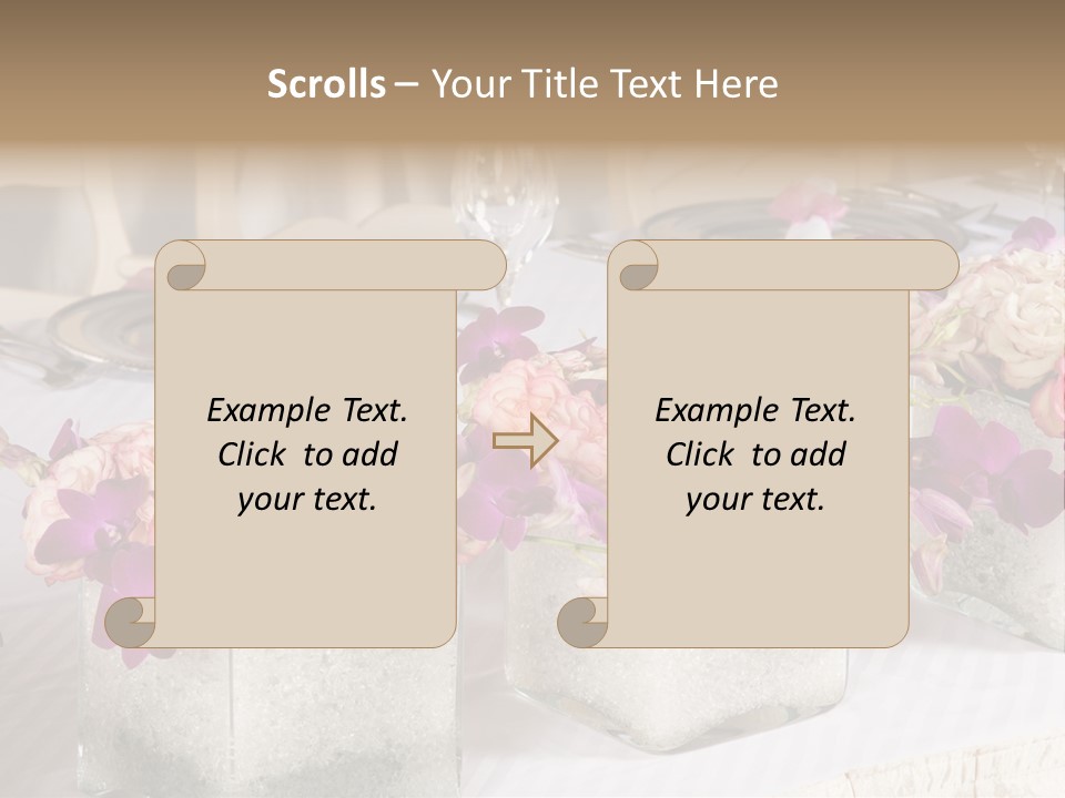 Cater Place Banquet PowerPoint Template