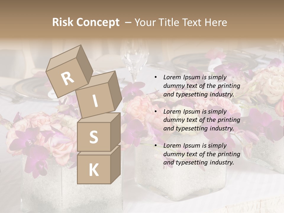 Cater Place Banquet PowerPoint Template