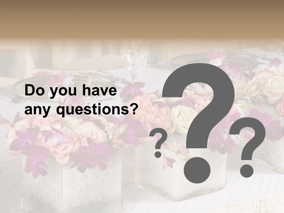 Cater Place Banquet PowerPoint Template