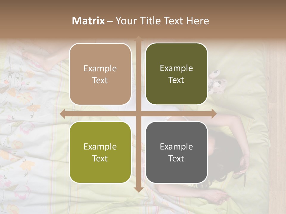 Young Happiness Awake PowerPoint Template