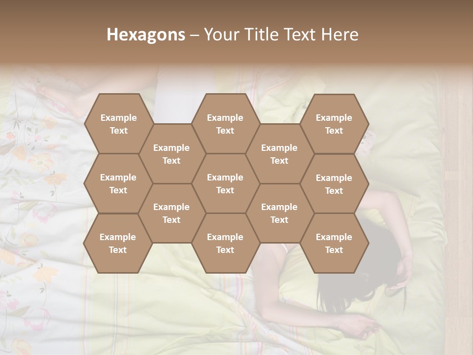 Young Happiness Awake PowerPoint Template