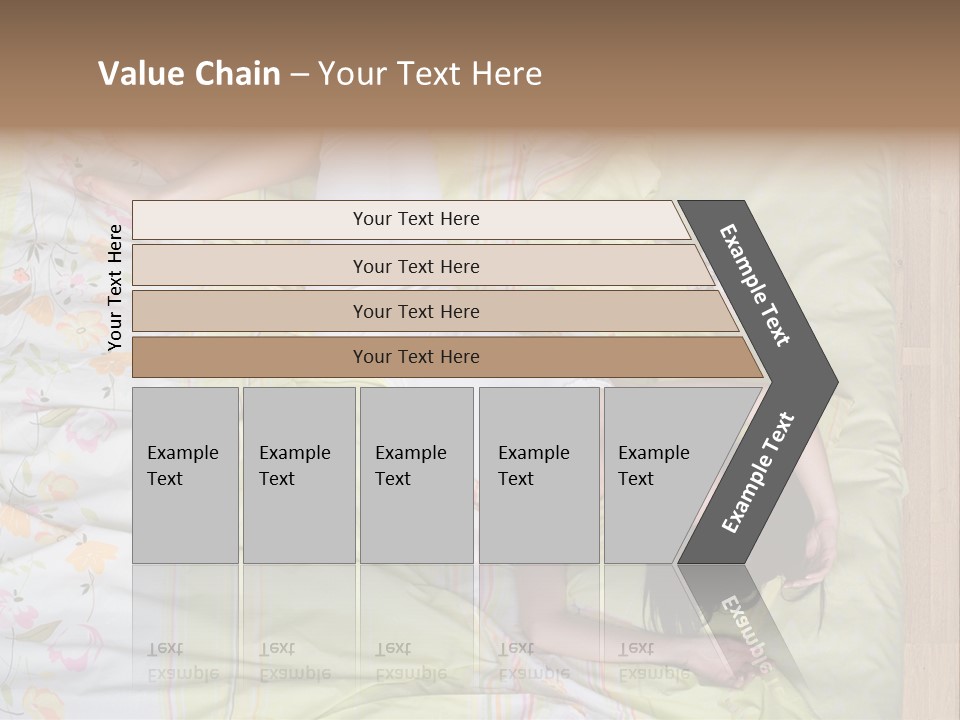 Young Happiness Awake PowerPoint Template