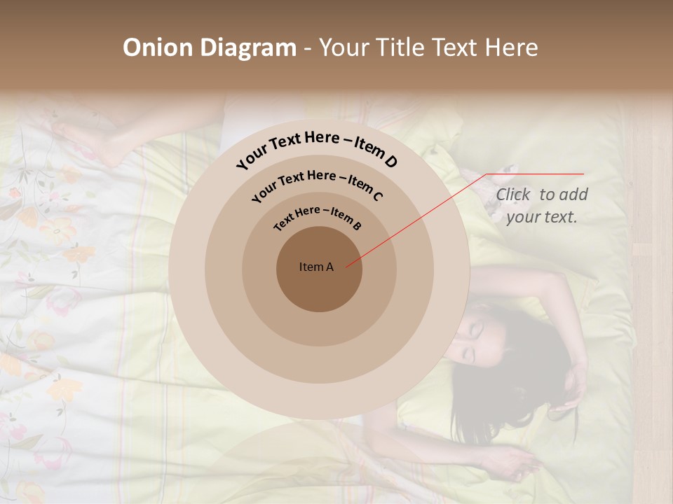 Young Happiness Awake PowerPoint Template