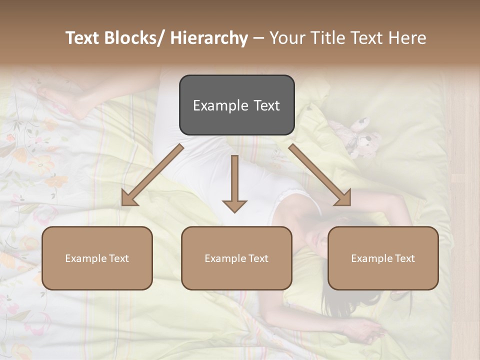 Young Happiness Awake PowerPoint Template