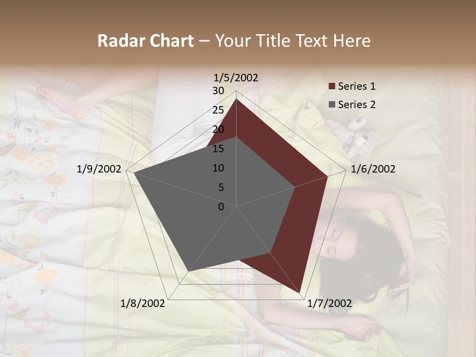 Young Happiness Awake PowerPoint Template