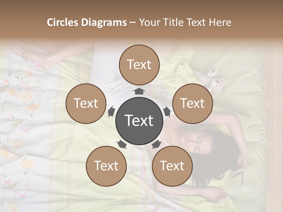 Young Happiness Awake PowerPoint Template