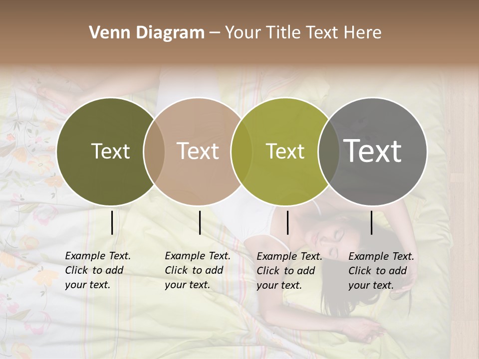Young Happiness Awake PowerPoint Template
