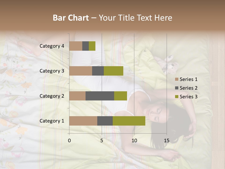 Young Happiness Awake PowerPoint Template