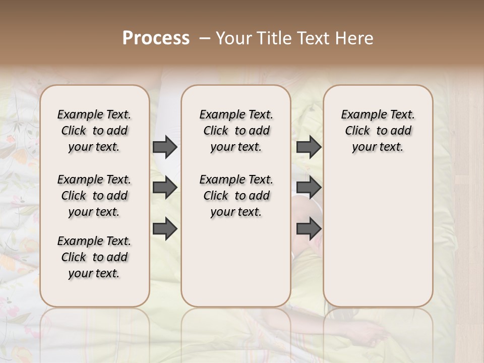 Young Happiness Awake PowerPoint Template