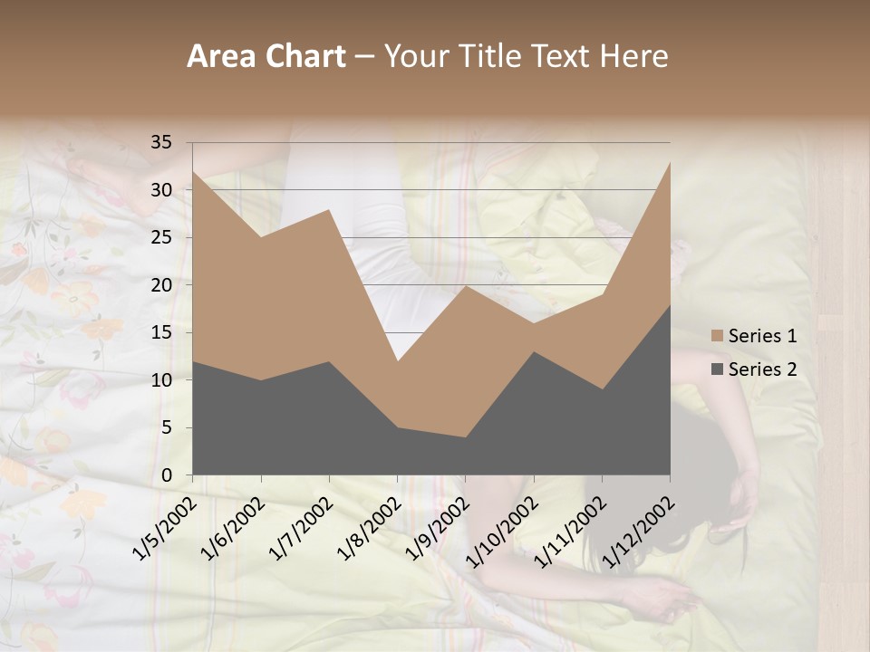 Young Happiness Awake PowerPoint Template