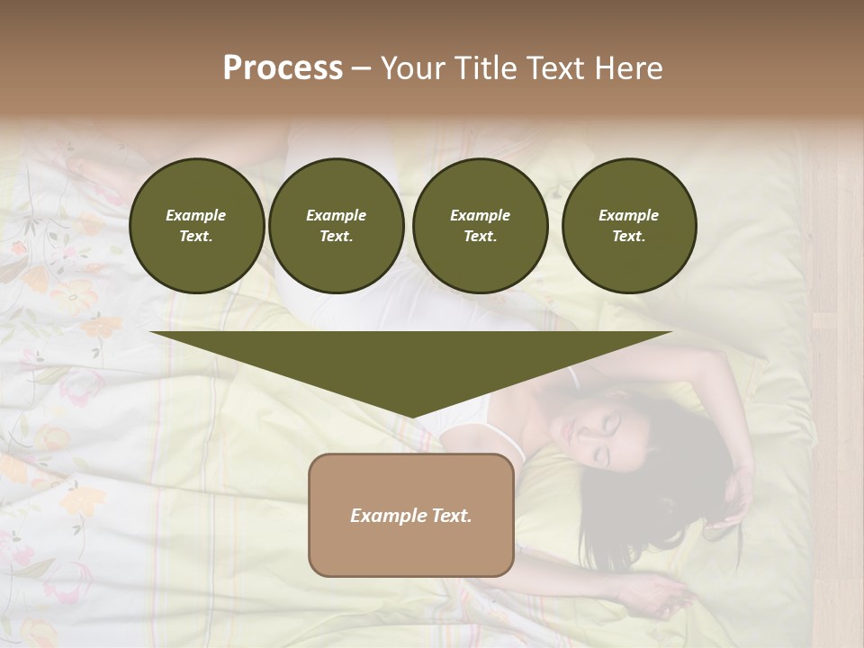 Young Happiness Awake PowerPoint Template
