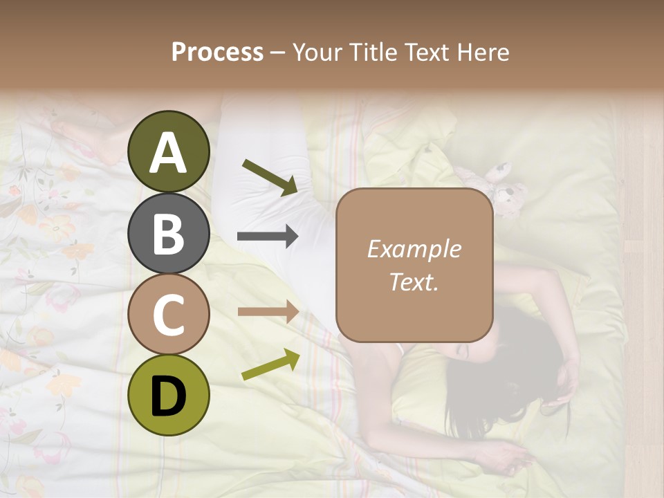 Young Happiness Awake PowerPoint Template