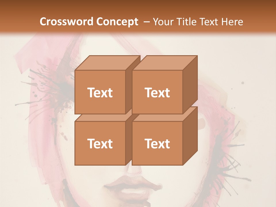 Shape Beautiful Beautiful Woman PowerPoint Template