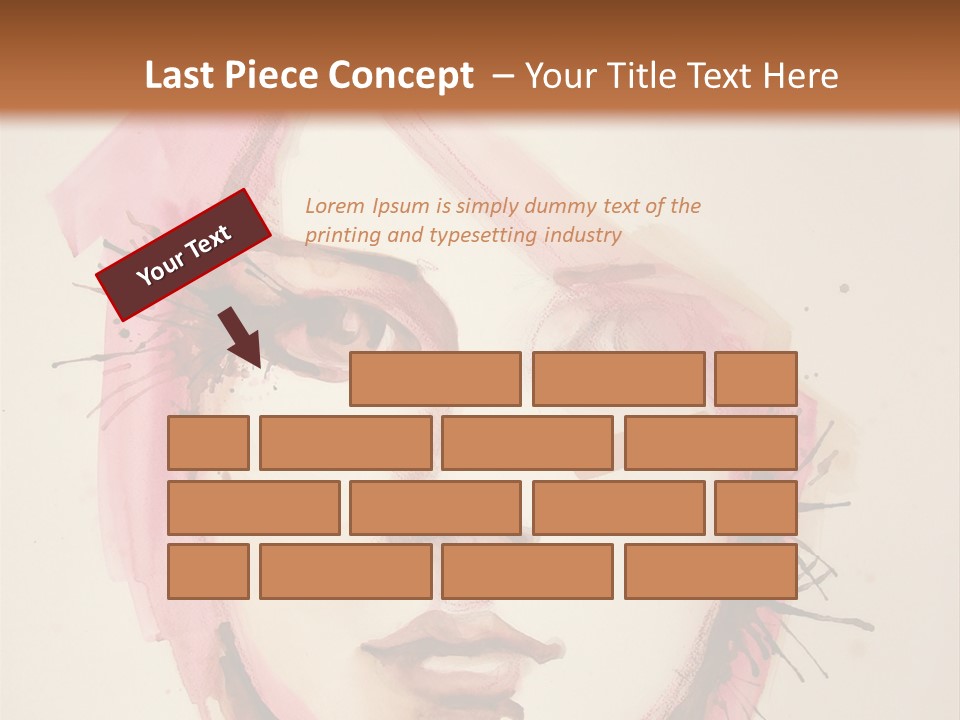 Shape Beautiful Beautiful Woman PowerPoint Template