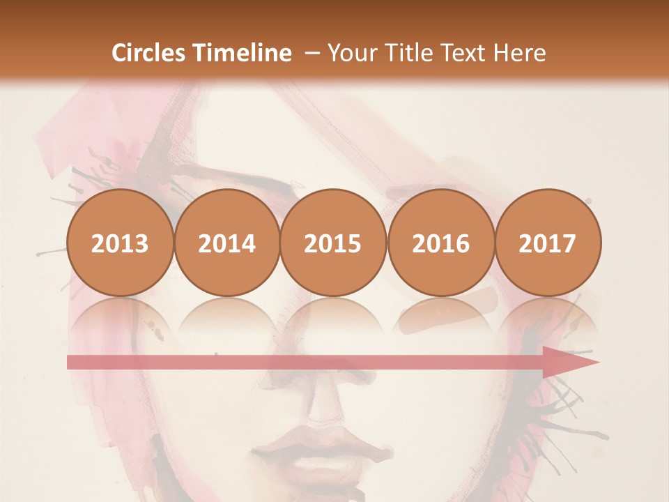 Shape Beautiful Beautiful Woman PowerPoint Template