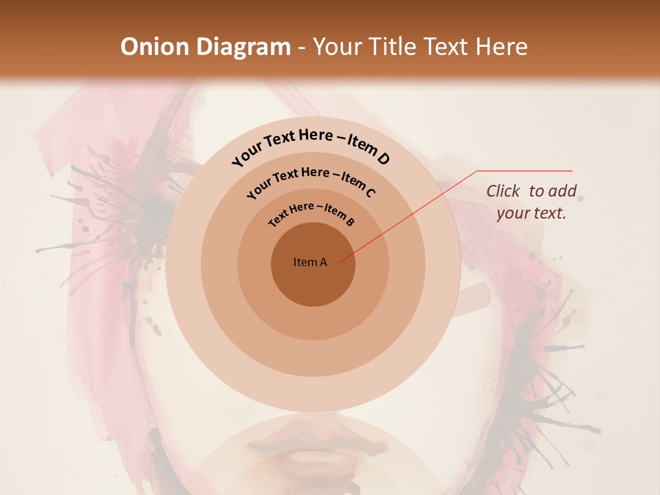 Shape Beautiful Beautiful Woman PowerPoint Template