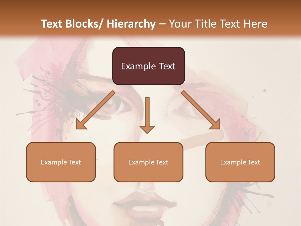 Shape Beautiful Beautiful Woman PowerPoint Template