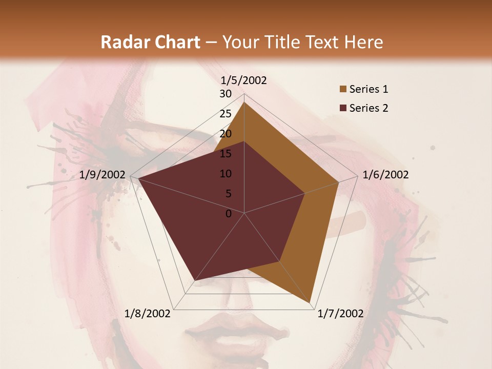 Shape Beautiful Beautiful Woman PowerPoint Template