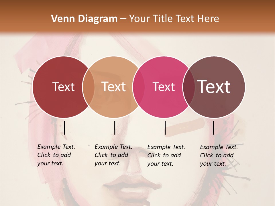 Shape Beautiful Beautiful Woman PowerPoint Template