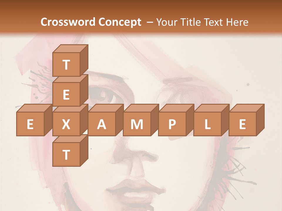 Shape Beautiful Beautiful Woman PowerPoint Template