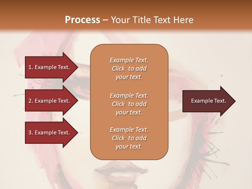 Shape Beautiful Beautiful Woman PowerPoint Template