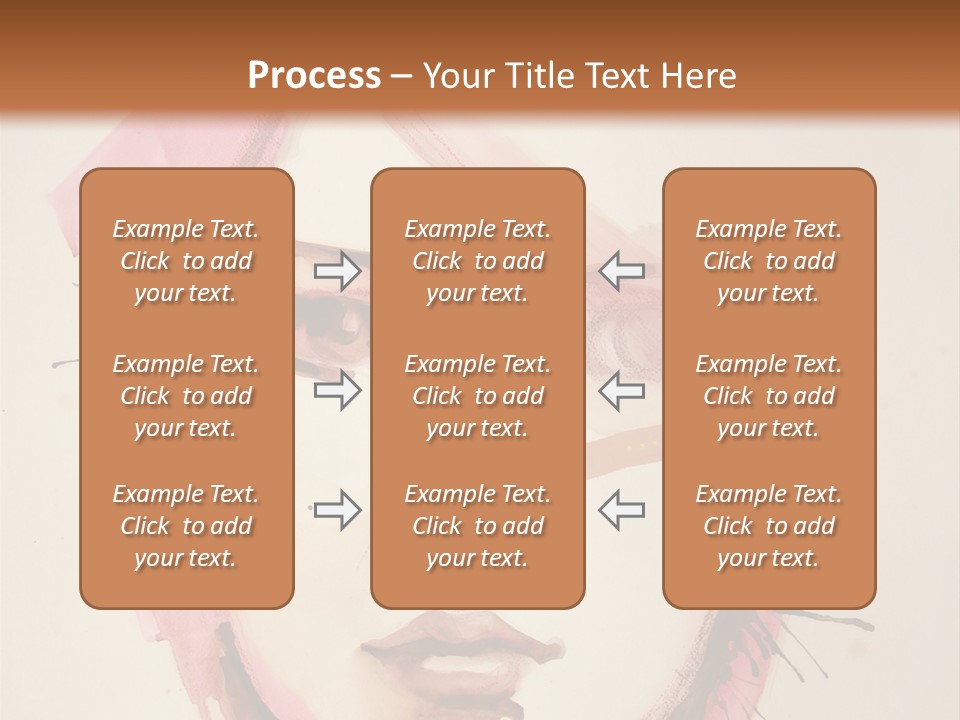 Shape Beautiful Beautiful Woman PowerPoint Template