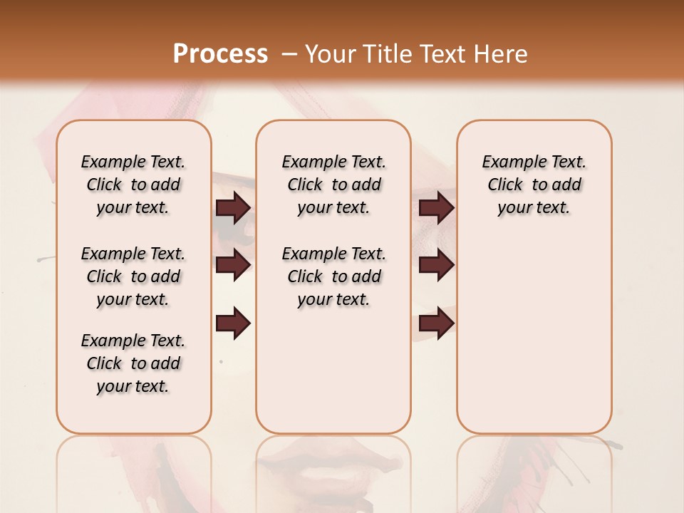 Shape Beautiful Beautiful Woman PowerPoint Template