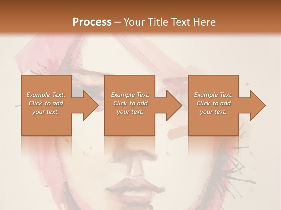 Shape Beautiful Beautiful Woman PowerPoint Template