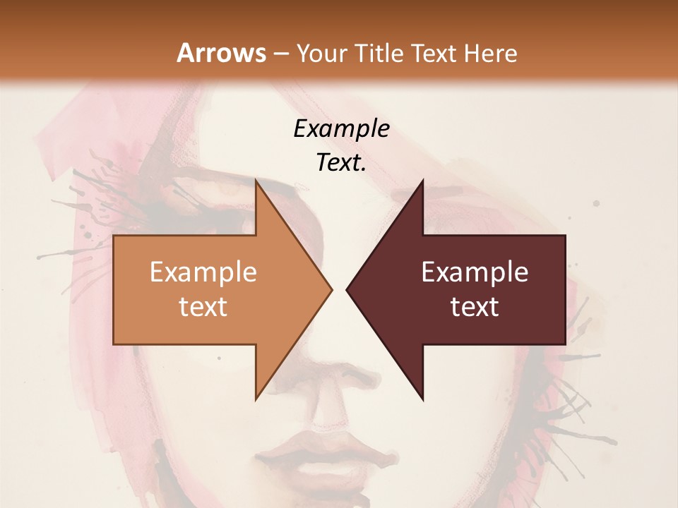 Shape Beautiful Beautiful Woman PowerPoint Template